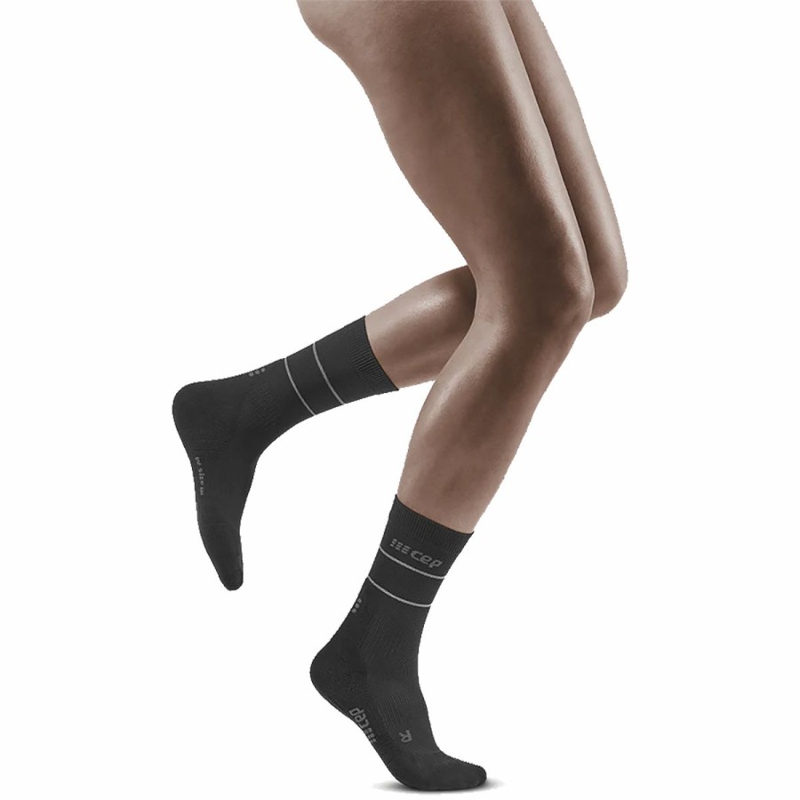 Socks * | Cep Reflective Compression Mid-Cut Socks