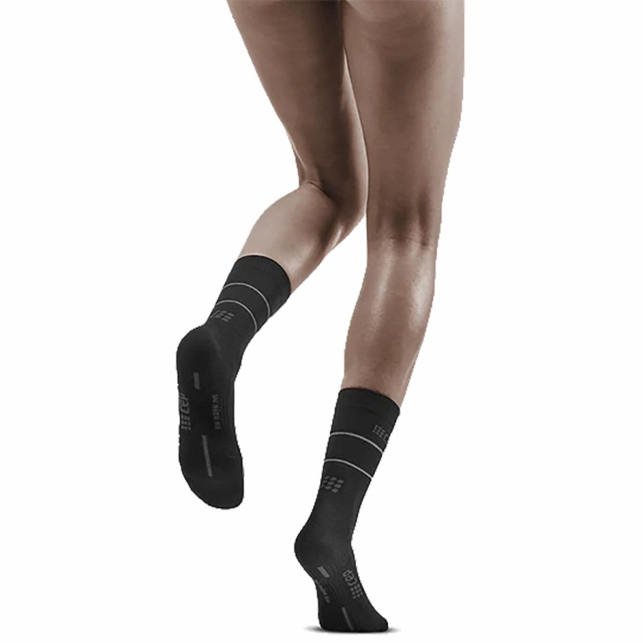 Socks * | Cep Reflective Compression Mid-Cut Socks