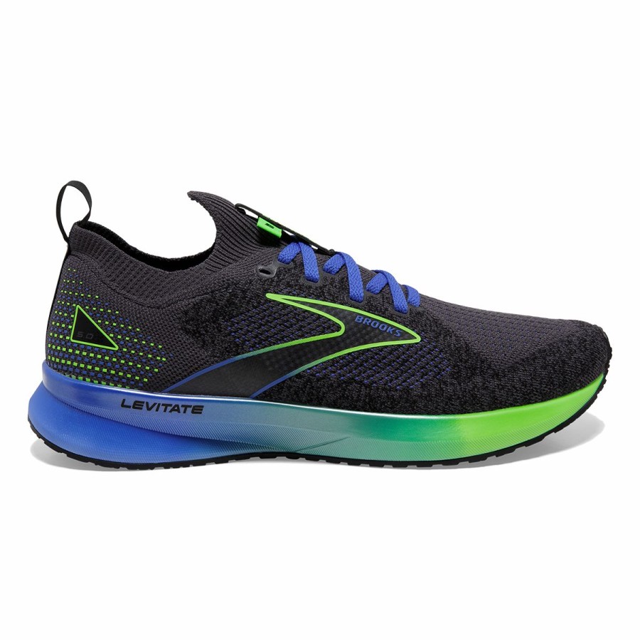 Men'S * | Brooks Levitate Stealthfit 5 Metallic