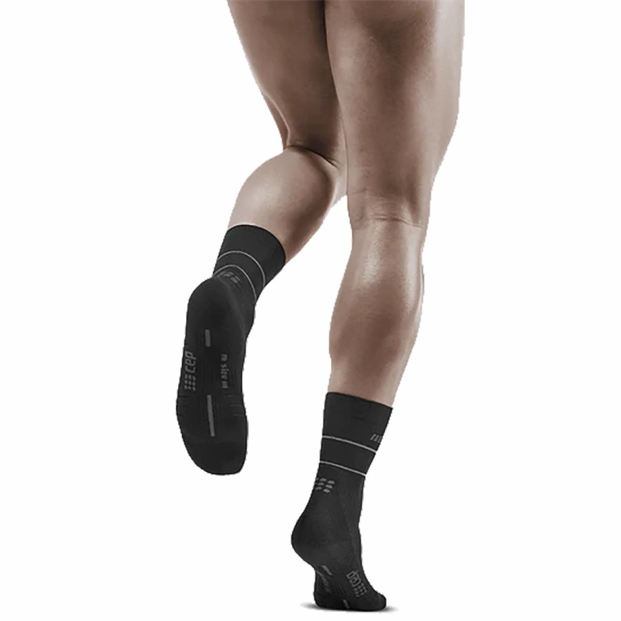 Socks * | Cep Reflective Compression Mid-Cut Socks